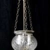 Antique 9 In. Clear Crystal Etched Onion Bell Jar Pendant Light 2 Antique 9 In. Clear Crystal Etched Onion Bell Jar Pendant Light -OGT Sale Store up lights antique 9 in clear crystal etched onion bell jar pendant light p259526