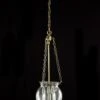 Antique Bell Jar Hand Blown Glass & Brass Chain Pendant Light 2 Antique Bell Jar Hand Blown Glass & Brass Chain Pendant Light -OGT Sale Store up lights antique bell jar hand blown glass brass chain pendant light q285070