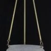 Antique Brass Pole Frosted Cast Glass Dish Pendant Light 1 Antique Brass Pole Frosted Cast Glass Dish Pendant Light -OGT Sale Store up lights antique brass pole frosted cast glass dish pendant light q278600