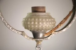 Arts & Crafts Gas Harp Bubble Glass Pendant Light -OGT Sale Store up lights for sale q280028