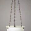 Victorian Ridged Milk Glass Hanging Pendant Light -OGT Sale Store up lights victorian ridged milk glass hanging pendant light q279983