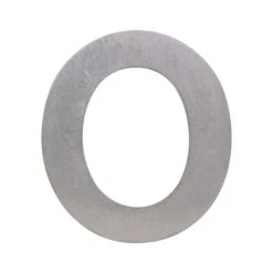 Cast Aluminum Letter 0
