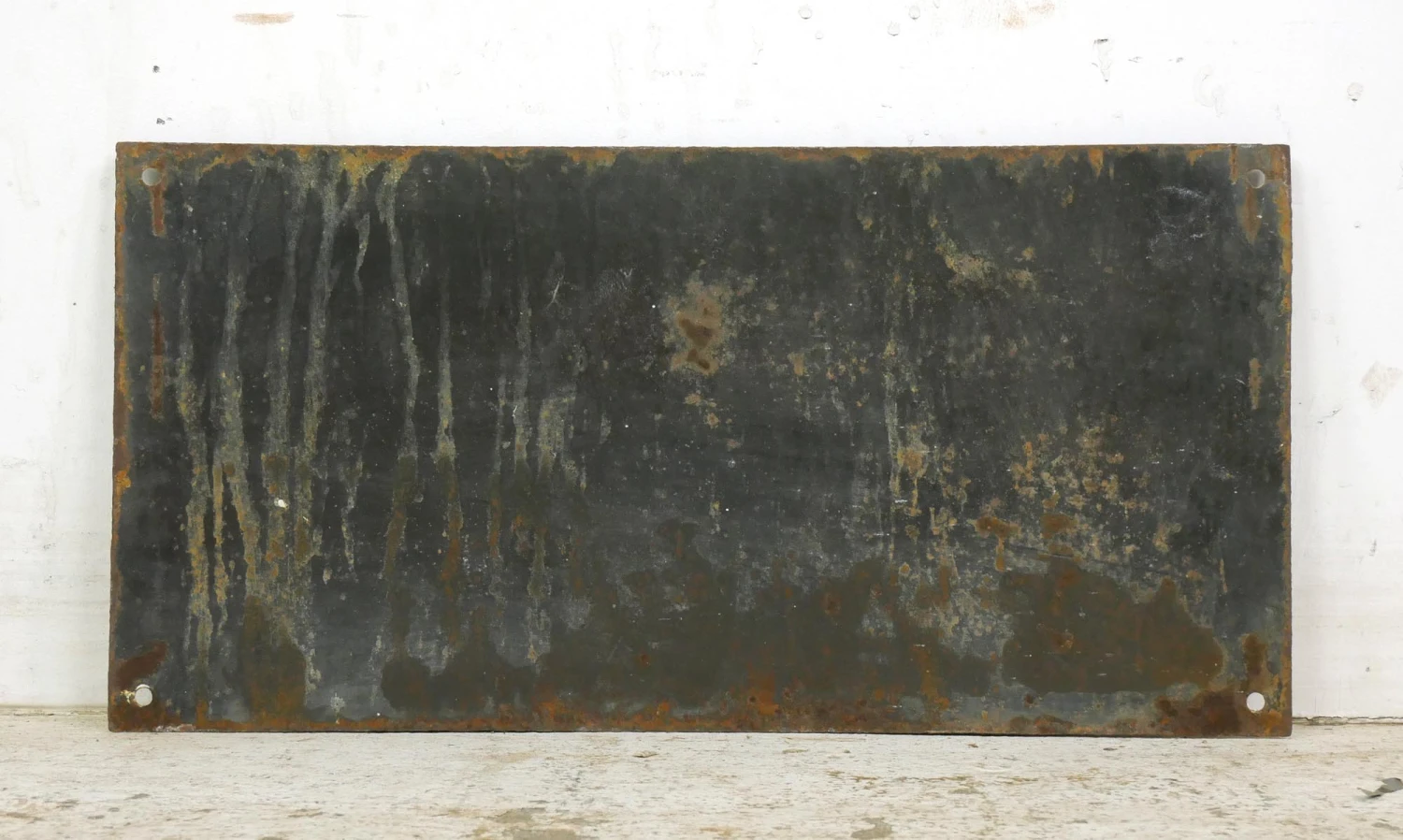 Vintage European Steel Rue Du Canal Street Sign 5 Vintage European Steel Rue Du Canal Street Sign - Image 3