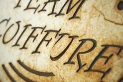 French Team Coiffure Metal Salon Wall Sign 10 French Team Coiffure Metal Salon Wall Sign -OGT Sale Store vintage signs for sale q279008