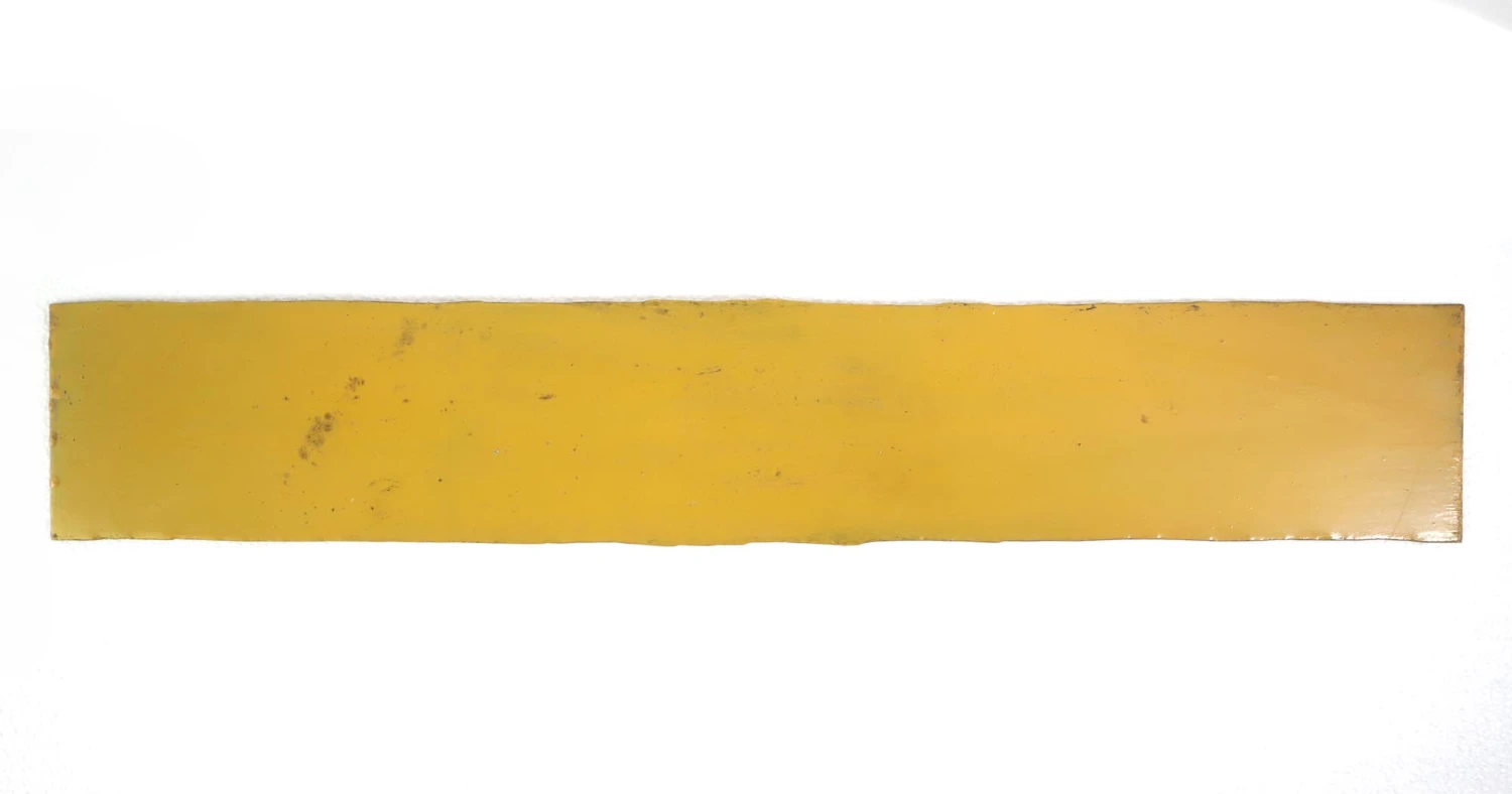 Vintage 24 In. Yellow Enameled Brooklyn TWP Street Sign 5 Vintage 24 In. Yellow Enameled Brooklyn TWP Street Sign - Image 3