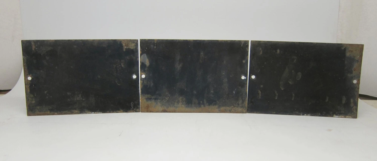 Blue & White Enamel Number 78 Sign 4 Blue & White Enamel Number 78 Sign - Image 2