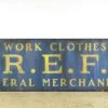 Reclaimed 121.375 In. General Merchandise Aluminum Movie Prop Sign 1 Reclaimed 121.375 In. General Merchandise Aluminum Movie Prop Sign -OGT Sale Store vintage signs reclaimed 121375 in general merchandise aluminum movie prop sign q287610