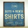 Reclaimed 5 Ft. Boys & Men’s Shirts Aluminum Movie Prop Sign 1 Reclaimed 5 Ft. Boys & Men’s Shirts Aluminum Movie Prop Sign -OGT Sale Store vintage signs reclaimed 5 ft boys mens shirts aluminum movie prop sign q287604