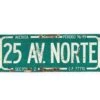 Vintage Spanish Steel Double Sided 25 Ave. North Street Sign 2 Vintage Spanish Steel Double Sided 25 Ave. North Street Sign -OGT Sale Store vintage signs vintage spanish steel double sided 25 ave north street sign q287567