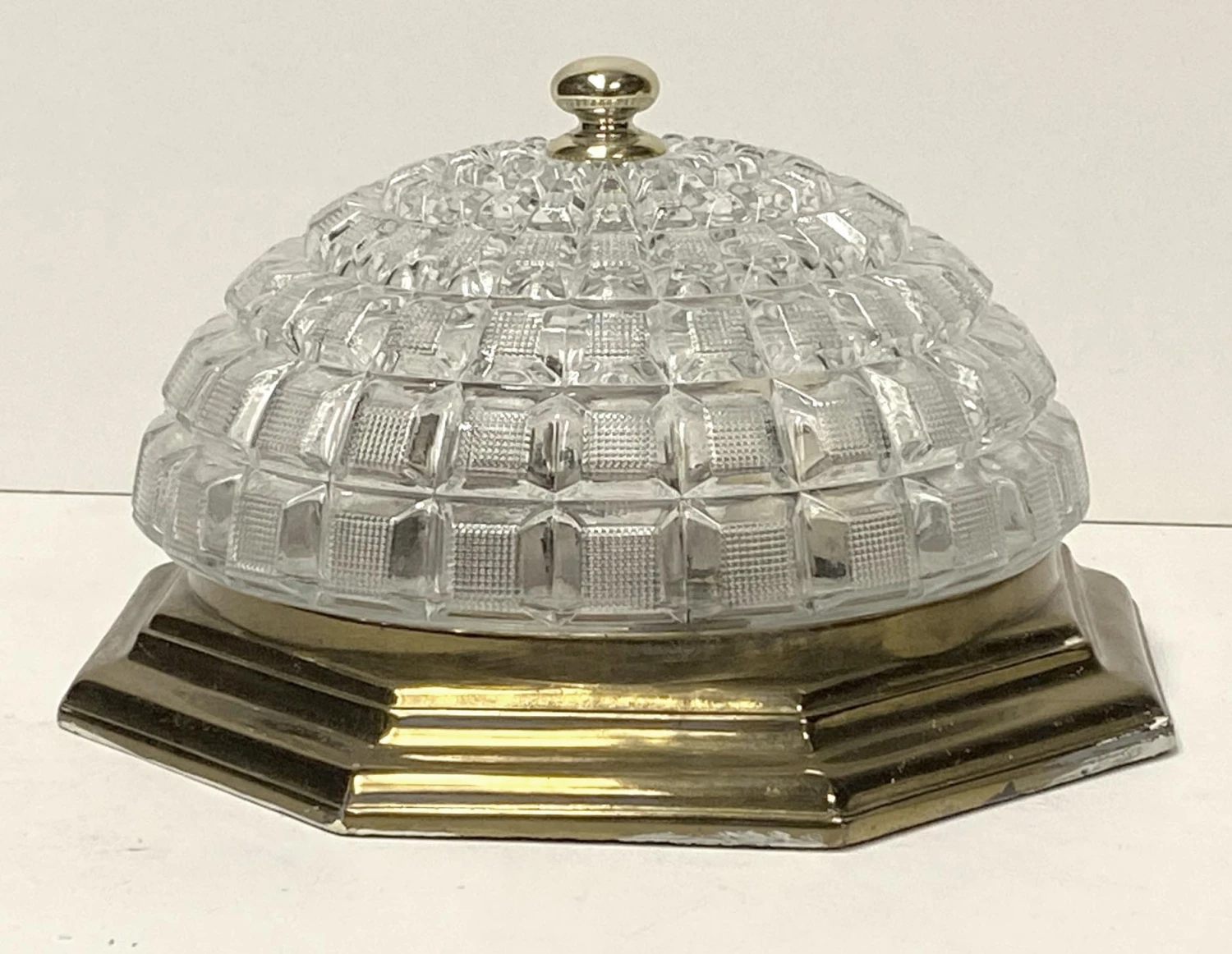 Waldorf Astoria Octagon With Cast Glass Flush Mount Light 5 Waldorf Astoria Octagon With Cast Glass Flush Mount Light - Image 3