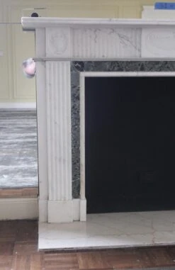 Waldorf Astoria English Regency White & Green Marble Mantel 19 Waldorf Astoria English Regency White & Green Marble Mantel -OGT Sale Store waldorf astoria for sale wan251361