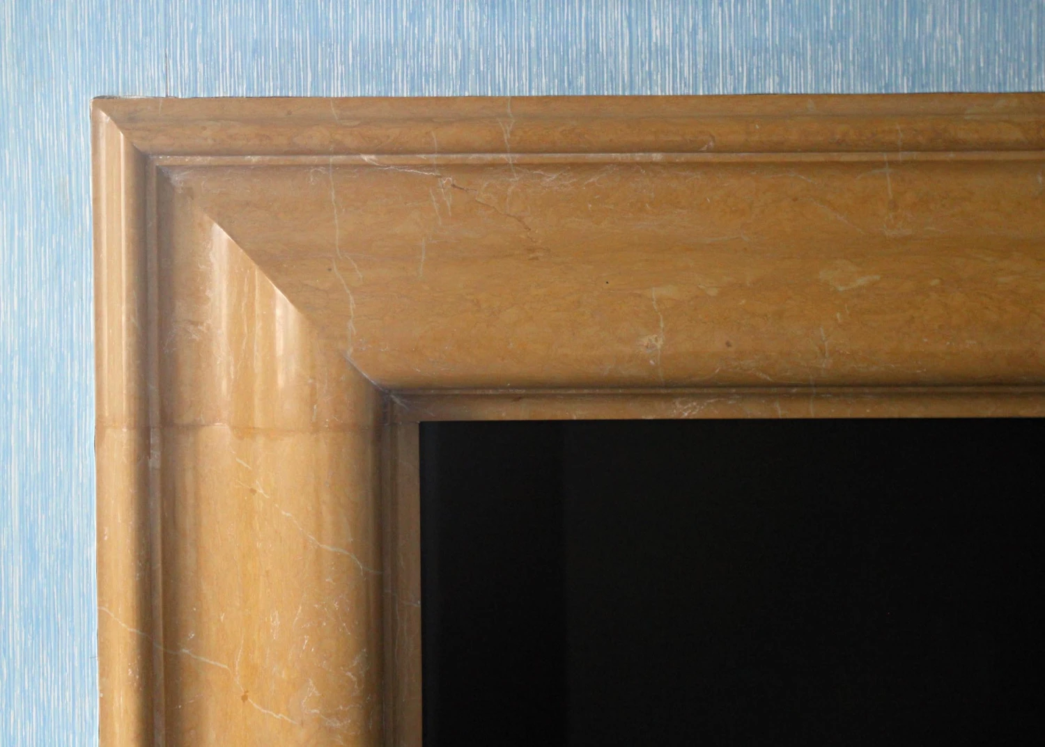 Waldorf Astoria Sienna Bolection Marble Mantel 5 Waldorf Astoria Sienna Bolection Marble Mantel - Image 3