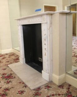 Waldorf Astoria English Regency White Marble Mantel 18 Waldorf Astoria English Regency White Marble Mantel -OGT Sale Store waldorf astoria for sale wan251702