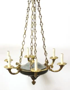 Waldorf Astoria Bronze Empire 6 Arm Chandelier -OGT Sale Store waldorf astoria for sale wan252371b