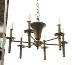 Waldorf Astoria Modern 6 Arm Brass Chandelier -OGT Sale Store waldorf astoria for sale wan252421