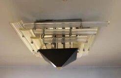 Waldorf Astoria Mid Century Modern Tiered Glass Semi Flush Mount -OGT Sale Store waldorf astoria for sale wan252429