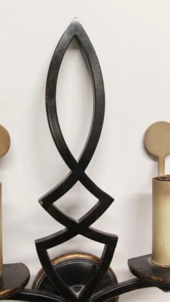 Wrought Iron Fish Motif Waldorf Astoria Sconce -OGT Sale Store waldorf astoria for sale wan253096