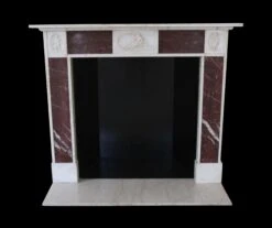 Waldorf Astoria Early 19th Century English Regency Marble Mantel