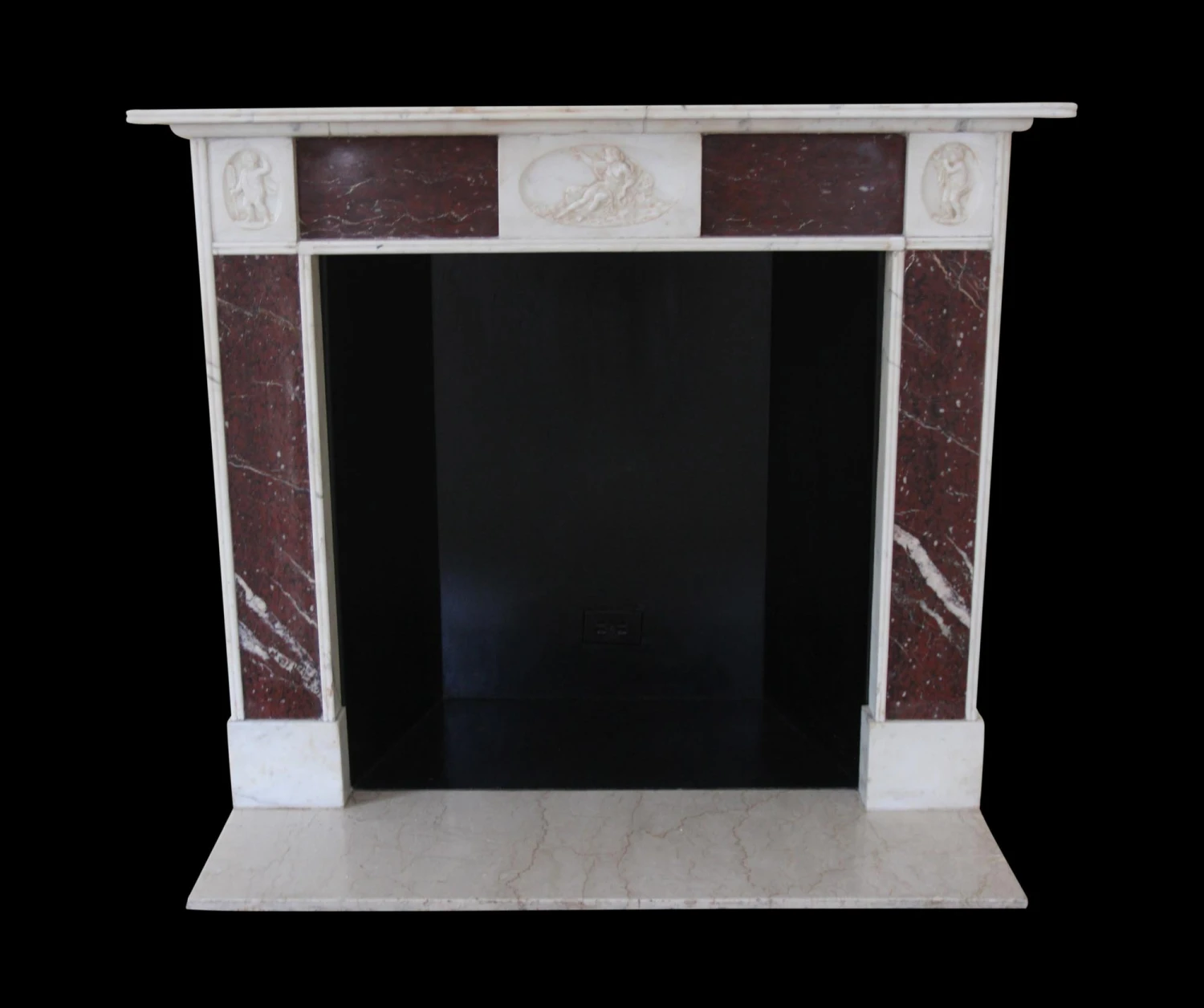 Waldorf Astoria Early 19th Century English Regency Marble Mantel 3 Waldorf Astoria Early 19th Century English Regency Marble Mantel