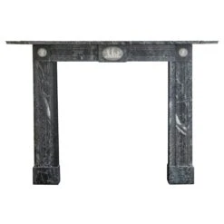 Waldorf Astoria English Green Veined Marble Mantel