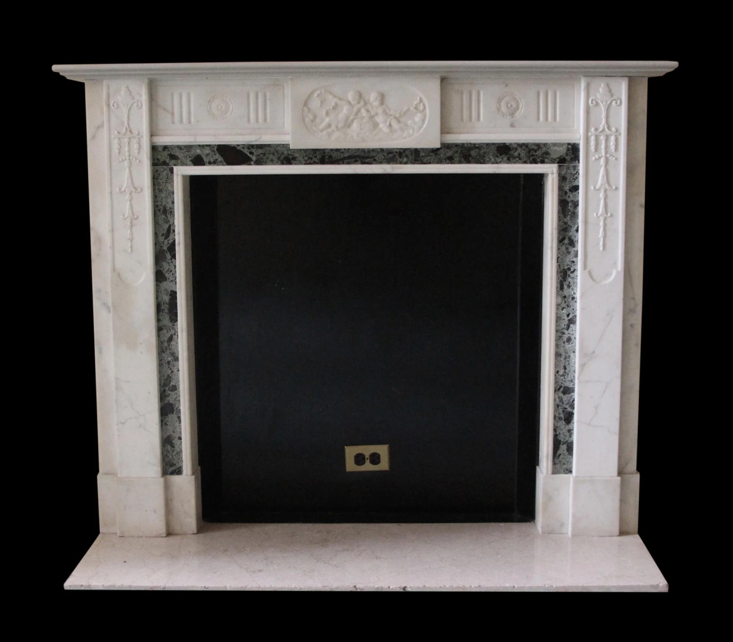 Waldorf Astoria English Regency Carrara Marble Mantel 3 Waldorf Astoria English Regency Carrara Marble Mantel