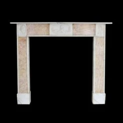 Waldorf Astoria English Regency Statuary Marble Mantel