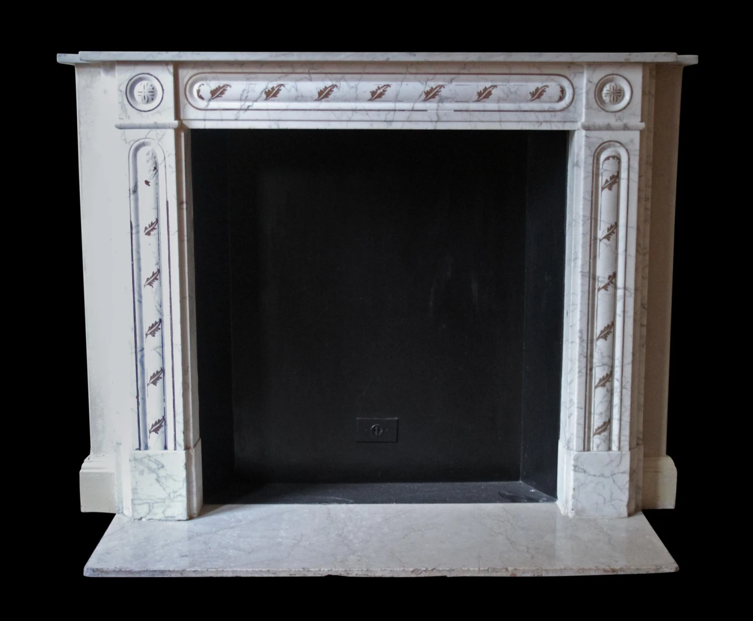 Waldorf Astoria English Regency White Carrara Marble Mantel 3 Waldorf Astoria English Regency White Carrara Marble Mantel