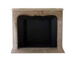 Waldorf Astoria French Louis XV Style Limestone Mantel