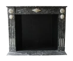 Waldorf Astoria French Regency Gray Marble Mantel