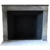 Waldorf Astoria Gray Louis XVI Regency Marble Mantel