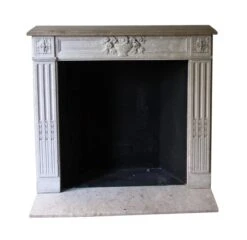 Waldorf Astoria Limestone French Regency Mantel