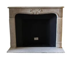 Waldorf Astoria Louis XV Carved Limestone Mantel