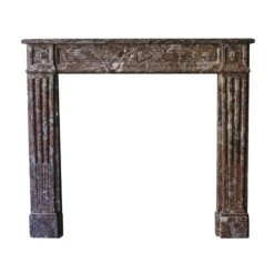Waldorf Astoria Louis XVI French Regency Carved Marble Mantel