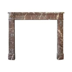 Waldorf Astoria Rouge Royal French Regency Louis XVI Marble Mantel