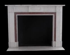 Waldorf Astoria Statuary White Marble Mantel