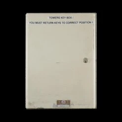 Waldorf Astoria Telkee Tan Painted Steel Key Box