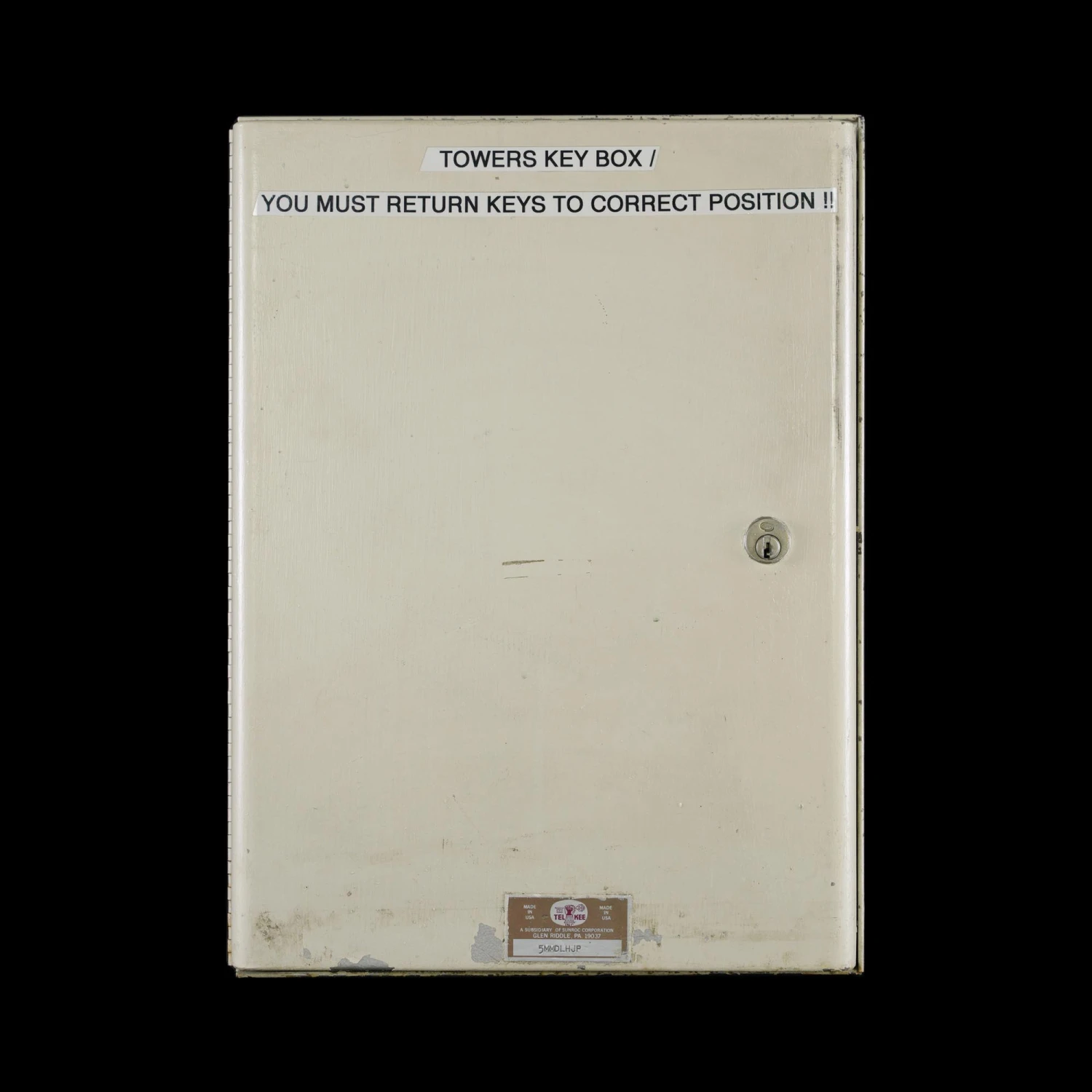 Waldorf Astoria Telkee Tan Painted Steel Key Box 3 Waldorf Astoria Telkee Tan Painted Steel Key Box