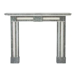 Waldorf Astoria US Ambassadors Suite Green & White Marble Mantel