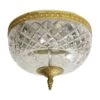 Waldorf Cut Crystal Italian Flush Mount Light Fixture 2 Waldorf Cut Crystal Italian Flush Mount Light Fixture -OGT Sale Store waldorf astoria waldorf cut crystal italian flush mount light fixture wan252362