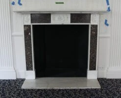 Waldorf Astoria English Regency Mantel With Inset Fossil Marble 18 Waldorf Astoria English Regency Mantel With Inset Fossil Marble -OGT Sale Store waldorf astoria wan251714