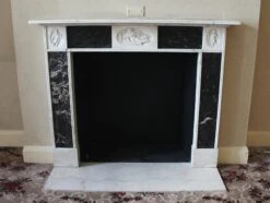 Waldorf Astoria English Regency Marble Mantel With Cherub Figures 18 Waldorf Astoria English Regency Marble Mantel With Cherub Figures -OGT Sale Store waldorf astoria wan251723