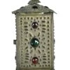Antique Jeweled Punched Brass Candle Light Lantern 1 Antique Jeweled Punched Brass Candle Light Lantern -OGT Sale Store wall ceiling lanterns antique jeweled punched brass candle light lantern q284055