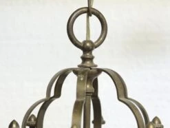 Vintage 3 Light Clear Glass Brass Ceiling Lantern 12 Vintage 3 Light Clear Glass Brass Ceiling Lantern -OGT Sale Store wall ceiling lanterns for sale m231063