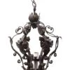 French Hand Forged Wrought Iron Lantern