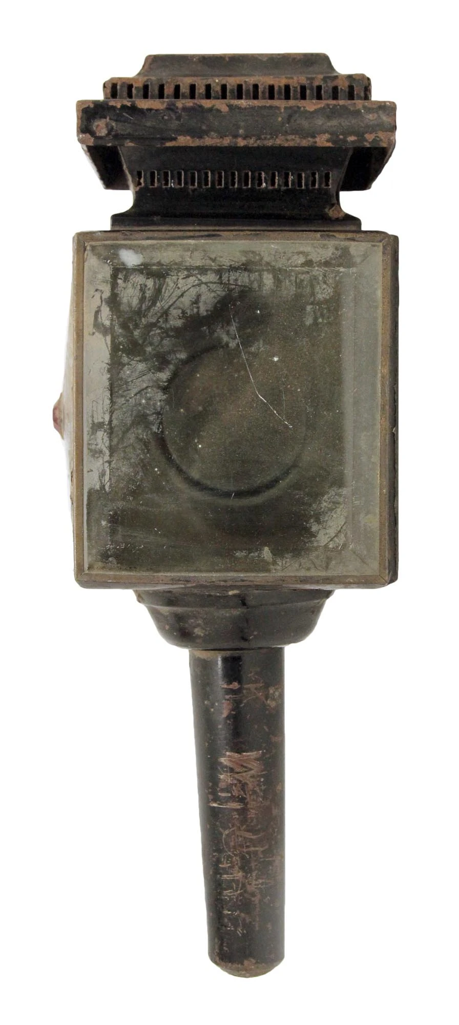 Old Red Jeweled Carriage Lantern 3 Old Red Jeweled Carriage Lantern