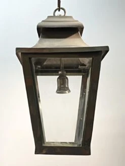Traditional Nickel Over Brass 22 In. Hanging Lantern 9 Traditional Nickel Over Brass 22 In. Hanging Lantern -OGT Sale Store wall ceiling lanterns p258436