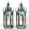 Pair Of 19th Century Gothic Bronze Verdigris Lantern Sconces 1 Pair Of 19th Century Gothic Bronze Verdigris Lantern Sconces -OGT Sale Store wall ceiling lanterns pair of 19th century gothic bronze verdigris lantern sconces q287787