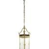 Traditional Gold Painted Steel White Glass Panels Hanging Lantern 1 Traditional Gold Painted Steel White Glass Panels Hanging Lantern -OGT Sale Store wall ceiling lanterns traditional gold painted steel white glass panels hanging lantern q281957