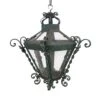 Traditional Green Wrought Iron Ceiling Lantern 1 Traditional Green Wrought Iron Ceiling Lantern -OGT Sale Store wall ceiling lanterns traditional green wrought iron ceiling lantern m218853
