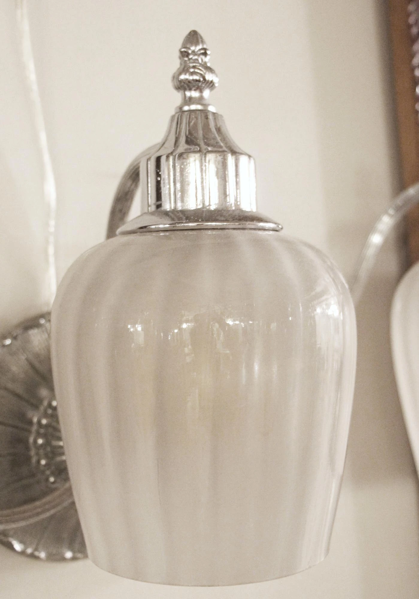 Waldorf Astoria 3 Chrome Light Wall Sconce 7 Waldorf Astoria 3 Chrome Light Wall Sconce - Image 5